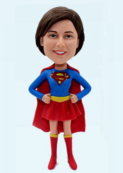 Create bobbleheads for superwoman