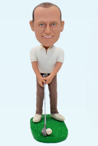 Custom Bobblehead For Golf Player