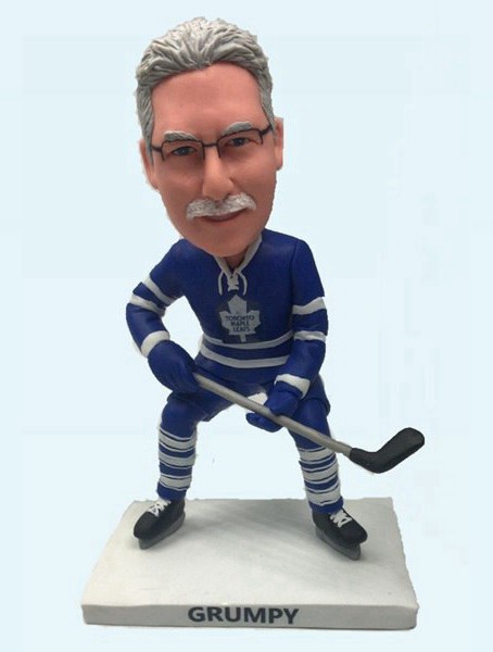 Custom Toronto Maple Leafs Hockey Bobblehead