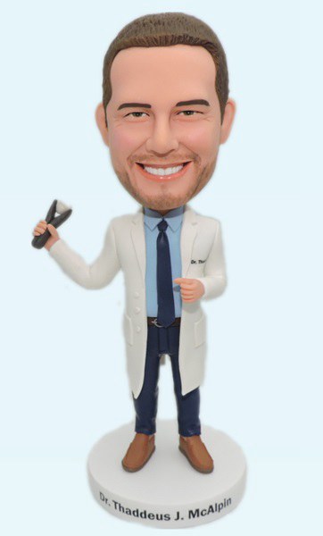 Personalized Bobblehead For Dentist
