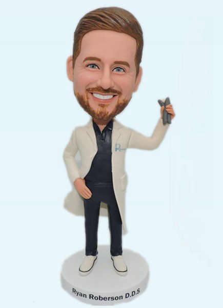 Personalized dentist bobbleheads